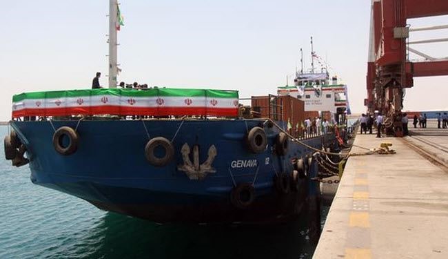 Iran has inaugurated a new shipping route to Oman