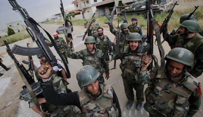 الجيش السوري يطرد 