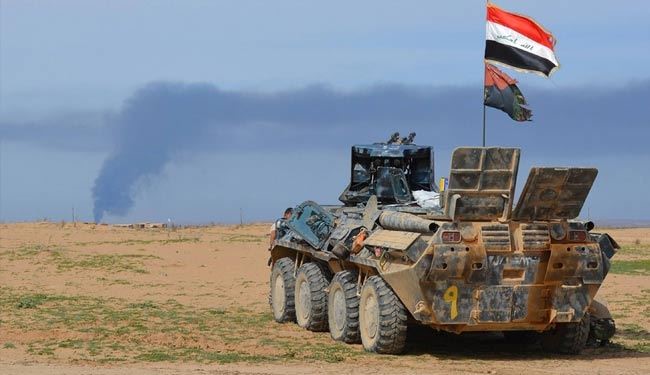 ارسال تجهیزات برای نیروهای عراقی در رمادی