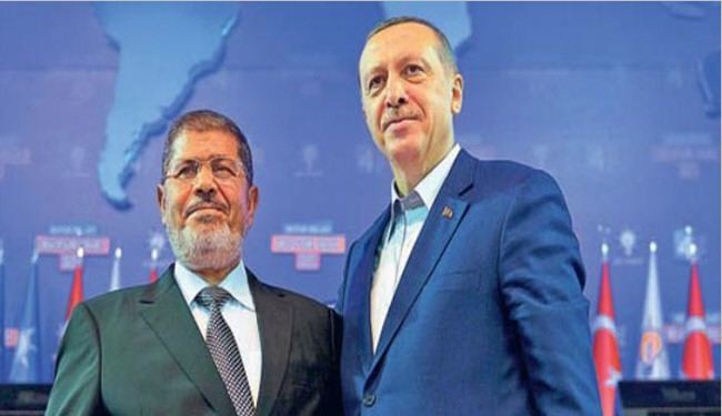 أردوغان: الرئيس المصري بالنسبة لي هو مرسي