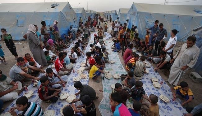 درخواست یونیسف برای کمک فوری به آوارگان عراقی