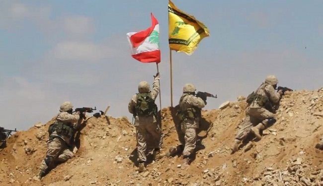 پیشروی نیروهای حزب الله لبنان در عرسال