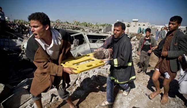 حصيلة العدوان على اليمن تبلغ 2477 شهيدا ومسيرات بصنعاء الجمعة