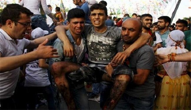 تركيا: اشتباكات في ديار بكر اثر ارتفاع عدد قتلى تفجير التجمع الانتخابي