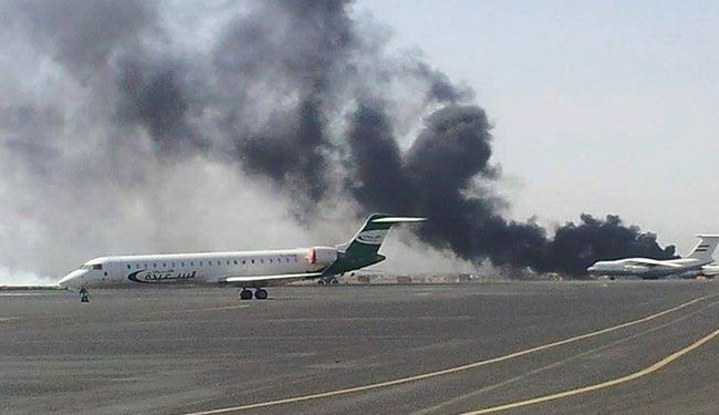 العدوان السعودي يمنع طائرة إغاثة من الهبوط بمطار صنعاء