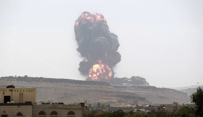 Saudi Fighter Jets Bombed Sana'a with Chemical Weapons