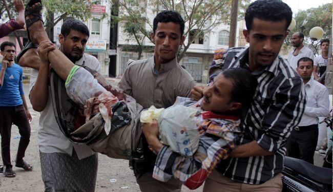 15 شهید در تازه ترین جنایت سعودیها در یمن