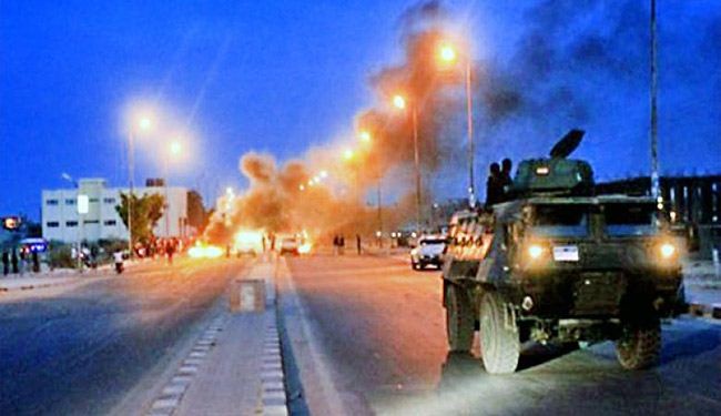 مقتل واصابة عشرات الجنود بهجمات ارهابية في سيناء