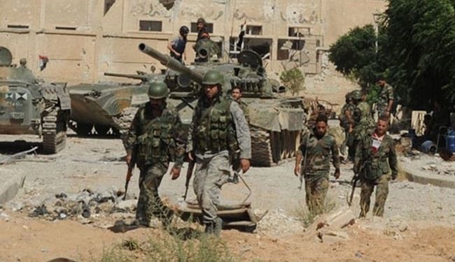 Syrian Army Pounds Terrorists' Convoy in Daraa