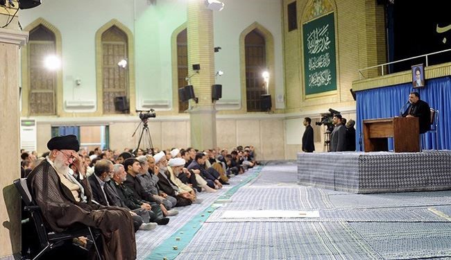 Pics: Leader Hosts Mourning Ceremony on Martyrdom Anniversary of Imam Ali