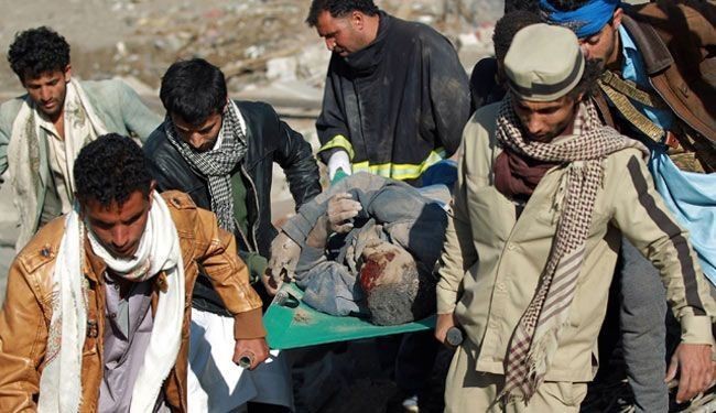 131 شهید در تازه‌ترین جنایت سعودی‌ها در یمن