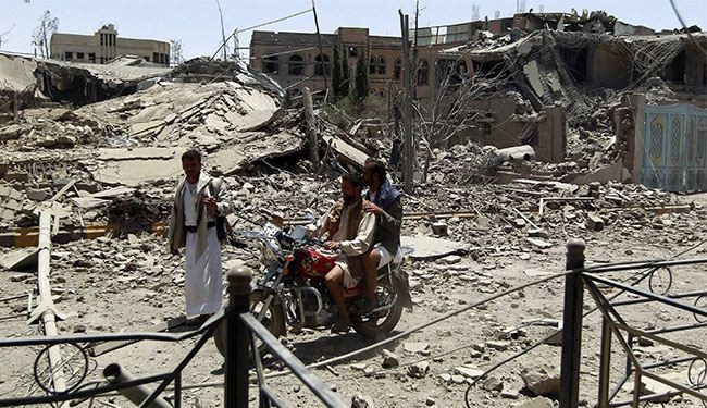 الصليب الاحمر يحمل غارات السعودية سبب سقوط مدنيين يمنيين