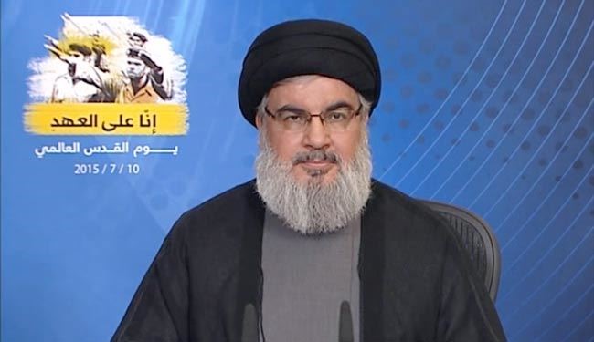 دبیرکل حزب الله: ایران تنها امید برای آزادی قدس است