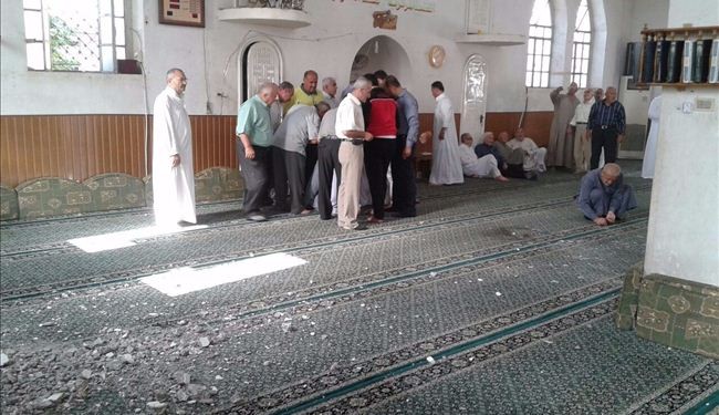 بالصور؛ الارهاب يستهدف مساجد نبل والزهراء أثناء صلاة العيد