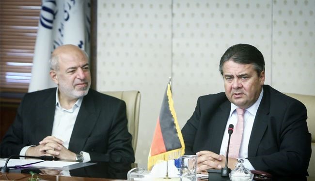 Iran’s Energy Minister, German Vice-Chancellor Meet
