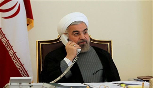 Rouhani Calls Hollande for EU Condemnation of Yemenis Massacre