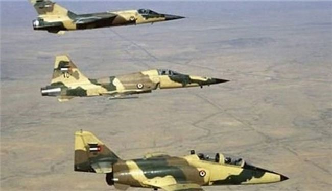 Syrian Air Force Pounds ISIS Hideouts