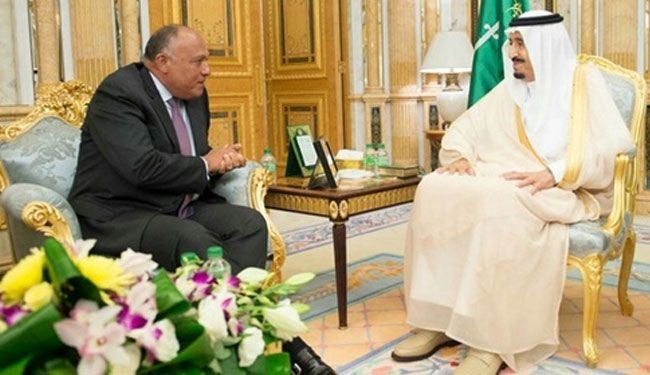 شكري يطوف في دول الخليج الفارسي ويلتقي الملك السعودي