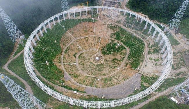 نخستین عکس‌ها از بزرگترین رادیو تلسکوپ دنیا