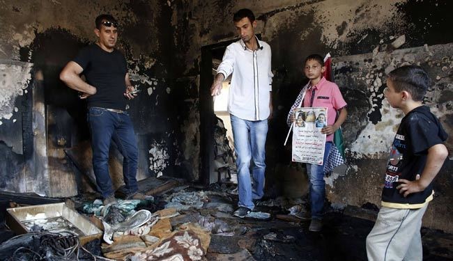 زنده سوزاندن کودک فلسطینی، مصداق تروريسم صهيونيستها