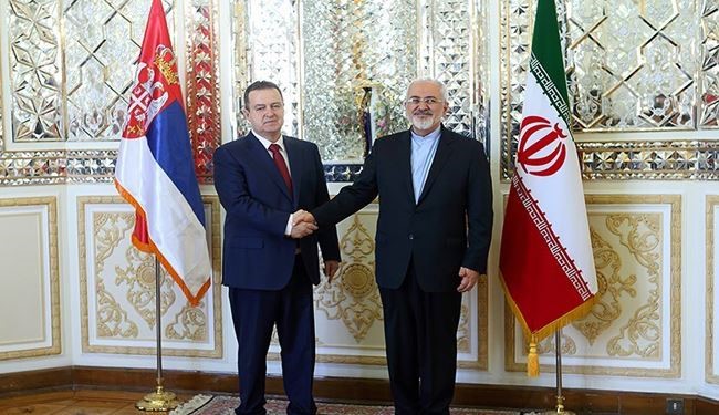 Iranian, Serbian FMs Explore Ways to Boost Bilateral Ties