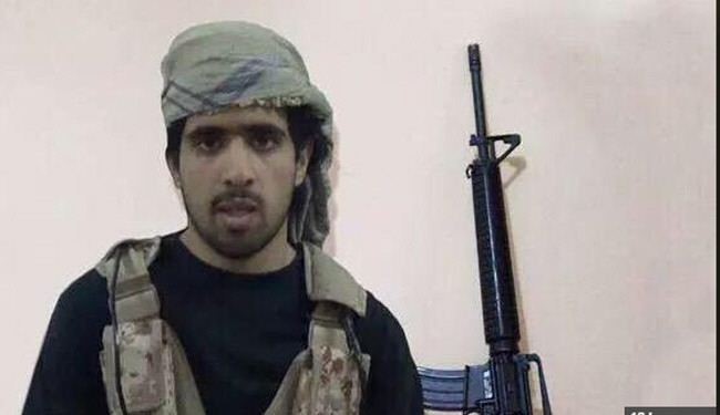 عکس انتحاری داعشی که بین نیروهای سعودی منفجر شد