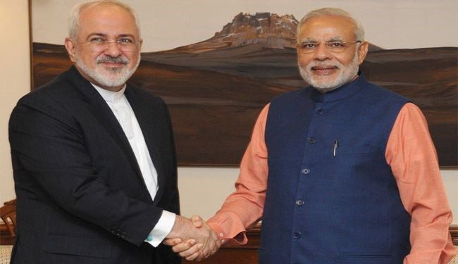 Iranian FM Zarif Meets Indian PM Narendra Modi