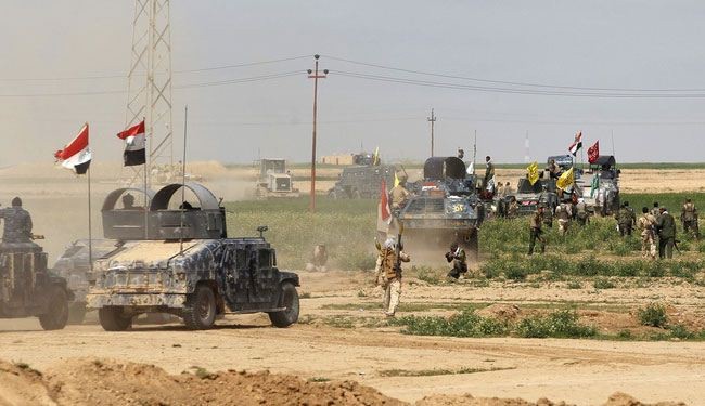 القوات العراقية تطهر منطقة المضيق شرقي الرمادي بالكامل