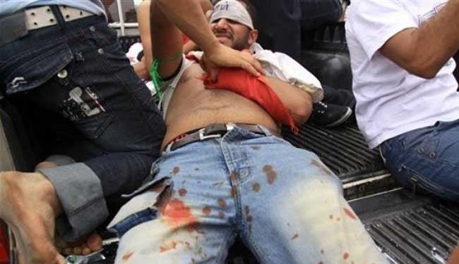 زخمی شدن شماری از تظاهرکنندگان بحرینی