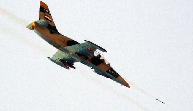 Syrian Air Force Attacks Terrorists near Hama