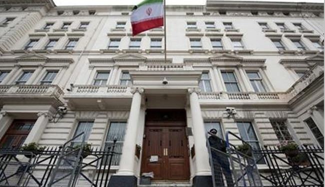 اعادة افتتاح السفارة الایرانیة في بریطانیا وبدء مهامها الدبلوماسیة