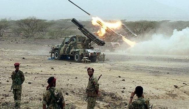 ورود ارتش یمن به پادگان سعودی‌ها در جیزان