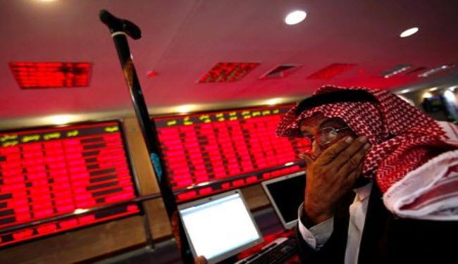 انهيار البورصات الدولية وصل الى البورصة السعودية