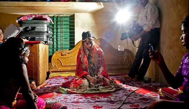 (تصاویر) ازدواج اجباری دختران در بنگلادش