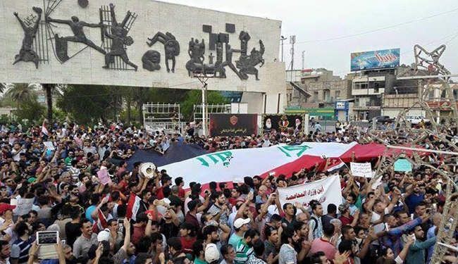 العراق... الآلاف يتظاهرون ضد الفساد في بغداد