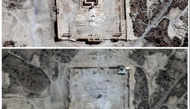 Satellite Image Proves 2,000-year-old Temple of Bel Completely Destroyed