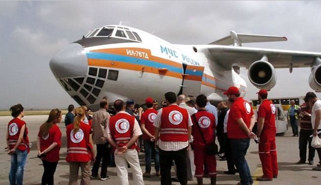 الدفاع الروسية: طائراتنا نقلت شحنات إنسانية للمدنيين السوريين