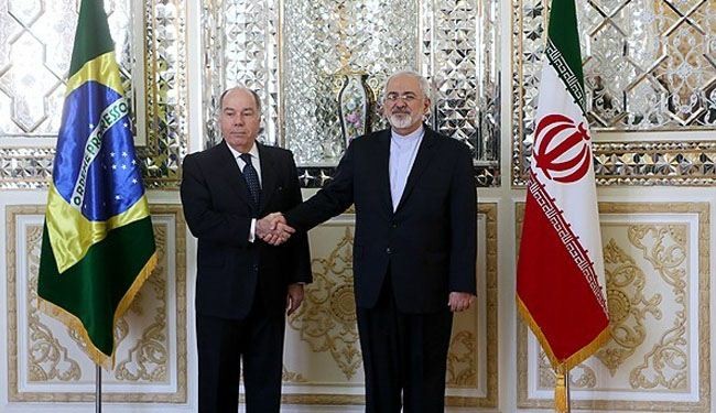 ظریف: التجارة عنوان المرحلة الجدیدة من التعاون بین ایران والبرازیل