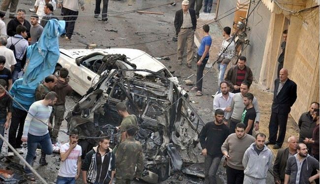 تفجير ارهابي في حمص، والجيش يدك معاقل المسلحين بإدلب