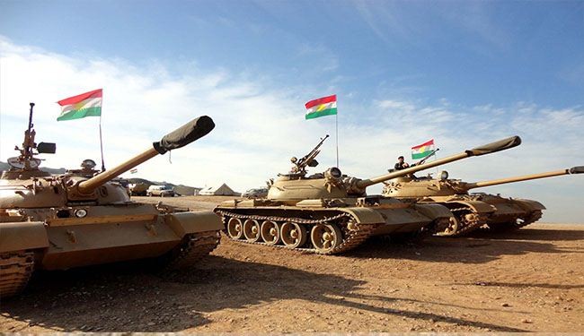 قوات البيشمركة الكردية تأسر 45 ارهابيا من 