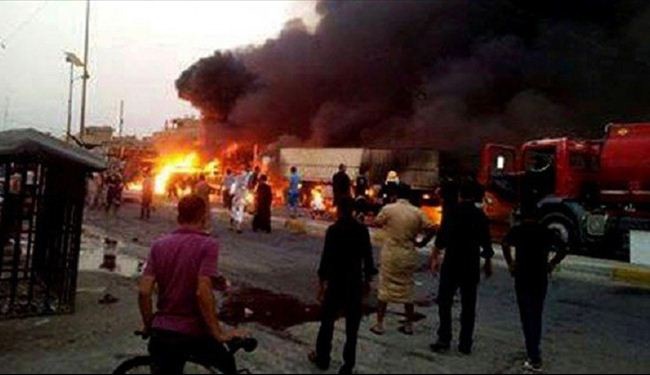 اصابة مدنيين اثنين بانفجار ناسفة غربي بغداد
