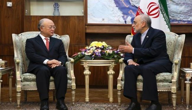 AEOI Chief Salehi: Amano’s Iran Visit “Very Successful”