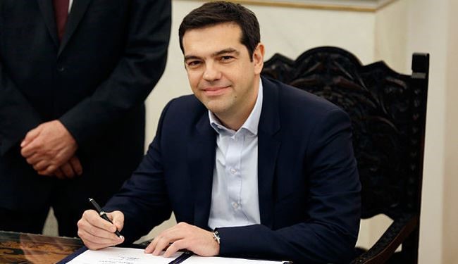 Alexis Tsipras Swears in as New Greek Prime Minister