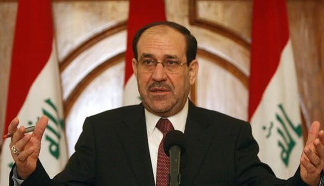 المالكي: بيدنا السلاح وسنقاوم التقسيم