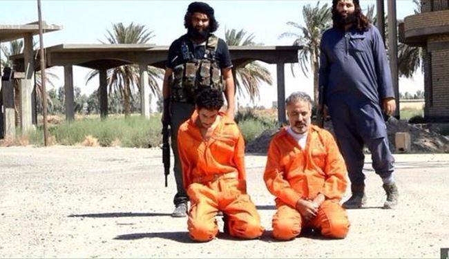 داعش پدر و پسر سنی را اعدام کرد + عکس