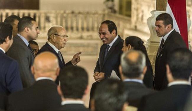 نظر مشابه مصر و تونس درباره راه حل بحران سوریه