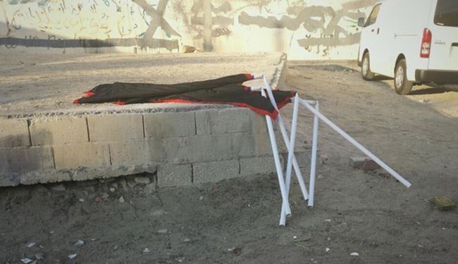 حمله به نمادهای عاشورایی در بحرین