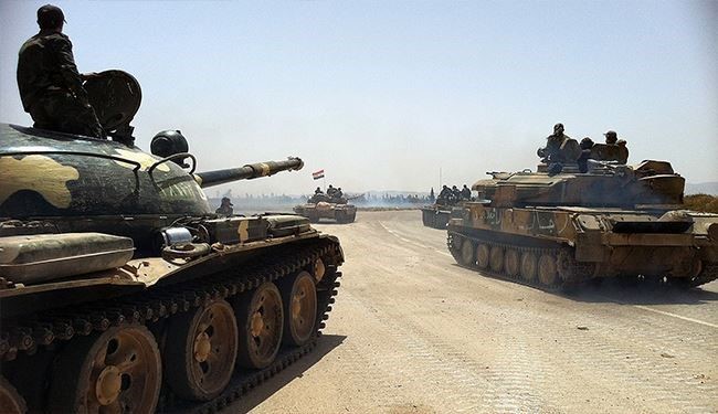 پیشروی ارتش سوریه در چند جبهه