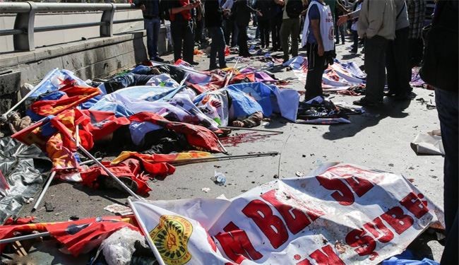 تظاهرات في تركيا ضد اردوغان تنديدا بهجومي أنقرة