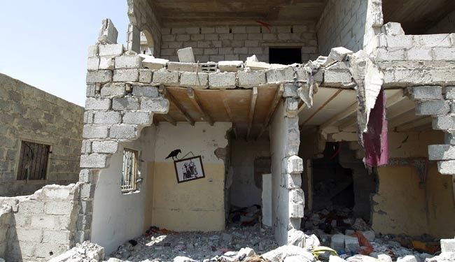 بمباران مناطق مسکونی در صنعا
